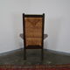Fauteuil avec haut dossier par Willy Ohler