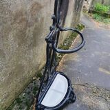 Porte-parapluies en fonte émaillée