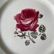 4 vintage dessert plates in half Badonviller porcelain