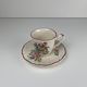 Set of 5 KG Luneville cups + saucers – Réverbère model
