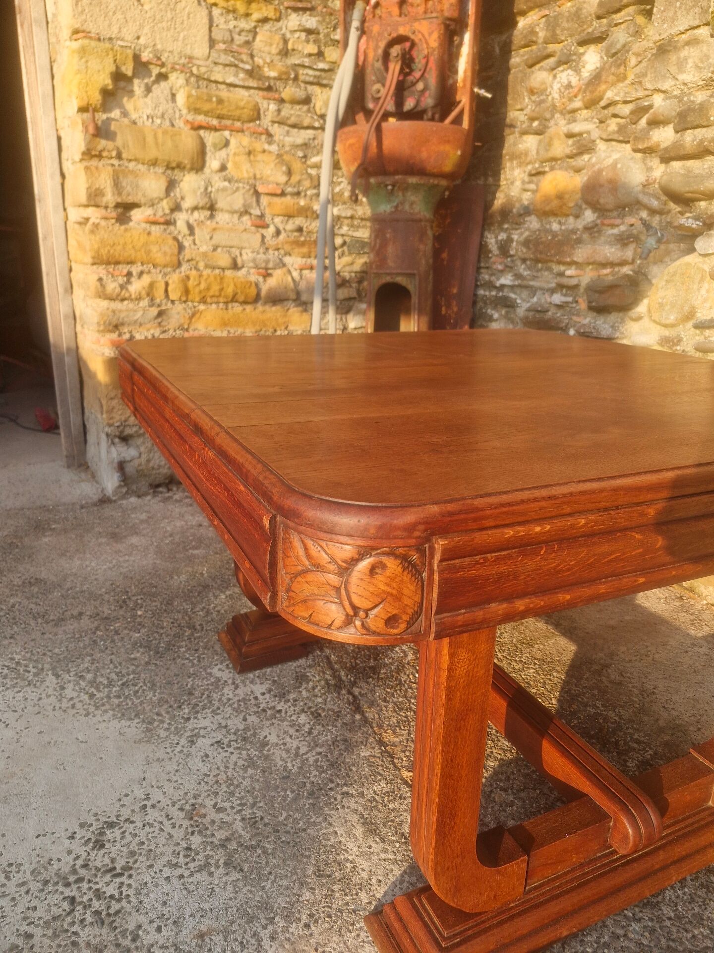 Table chêne massif