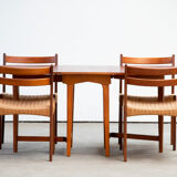 Table scandinave vintage pliante 1960