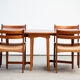 Table scandinave vintage pliante 1960