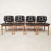 4 Scandinavian chairs, 1960