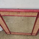 Miroir rotin (77x58cm)