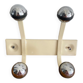Wall coat rack vintage balls