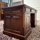 Bureau classique anglais avec cuir vert