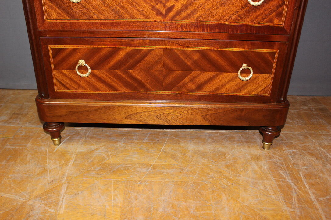 Louis XVI style chiffonnier in mahogany circa 1925