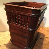 English-style mahogany desktop recycle bin