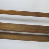 vintage oak wall spice rack
