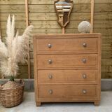 Commode chêne massif art déco
