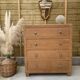 Commode chêne massif art déco