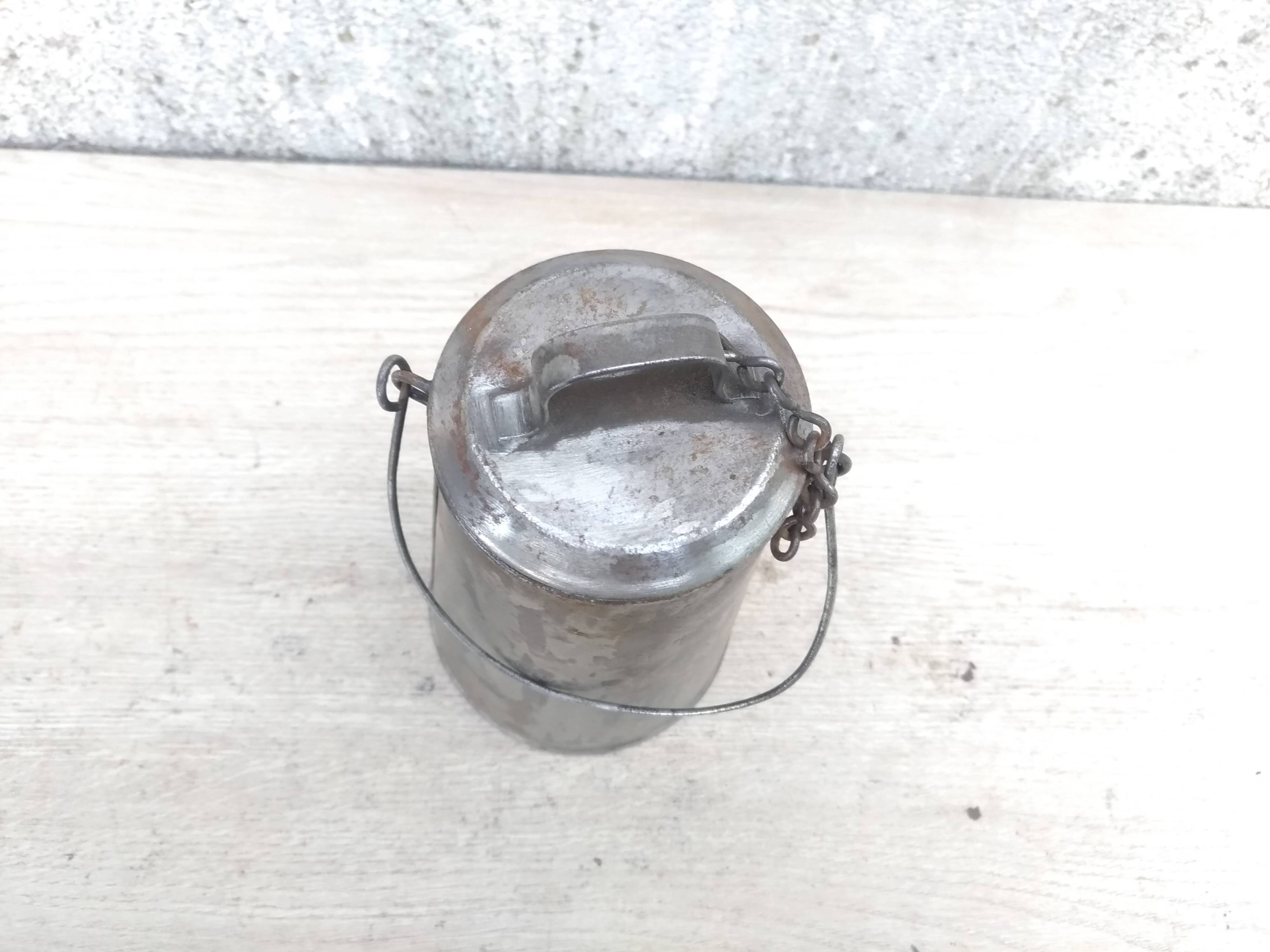 tin milk jug