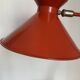 Vintage 1960s cardinal red diabolo desk lamp - 45 cm