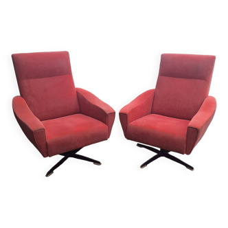 Fauteuil vintage années 1970 une paire