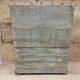 Ancien cabinet vitré en teck birman