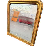 Large gold mirror Louis Philippe 19th century 121/105