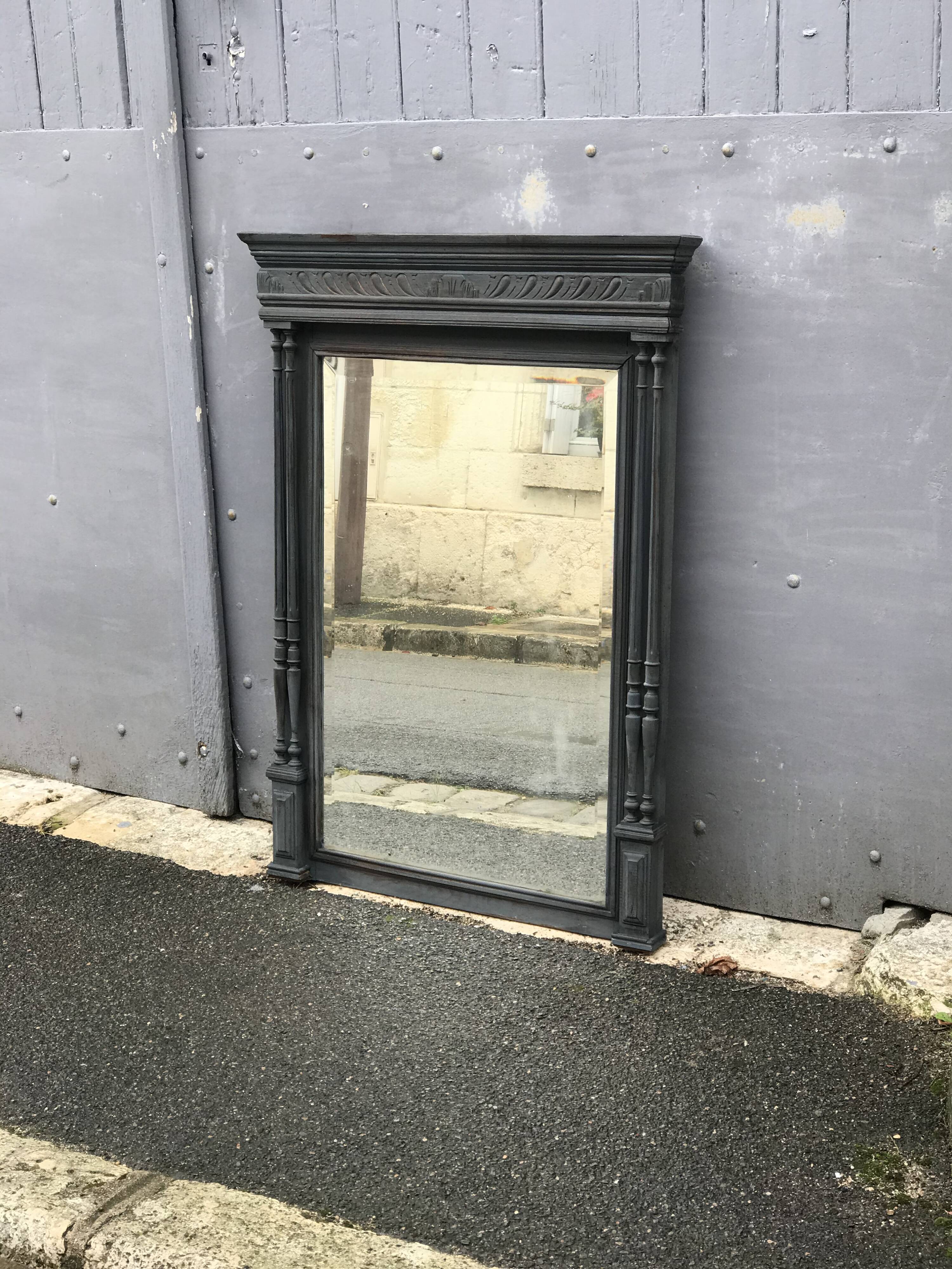 Old mirror 85x116 cm