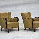 1960s, Danish design, armchair, original condition, furniture fabric.