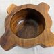 Mortar and its vintage olive wood pestle