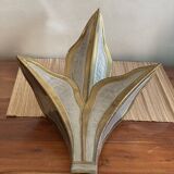 Lily leaf wall lamp