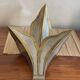 Applique forme feuille de lys