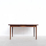 Scandinavian rosewood dining table 60's