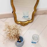 Miroir ancien coquillage