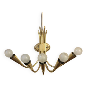 applique murale en laiton