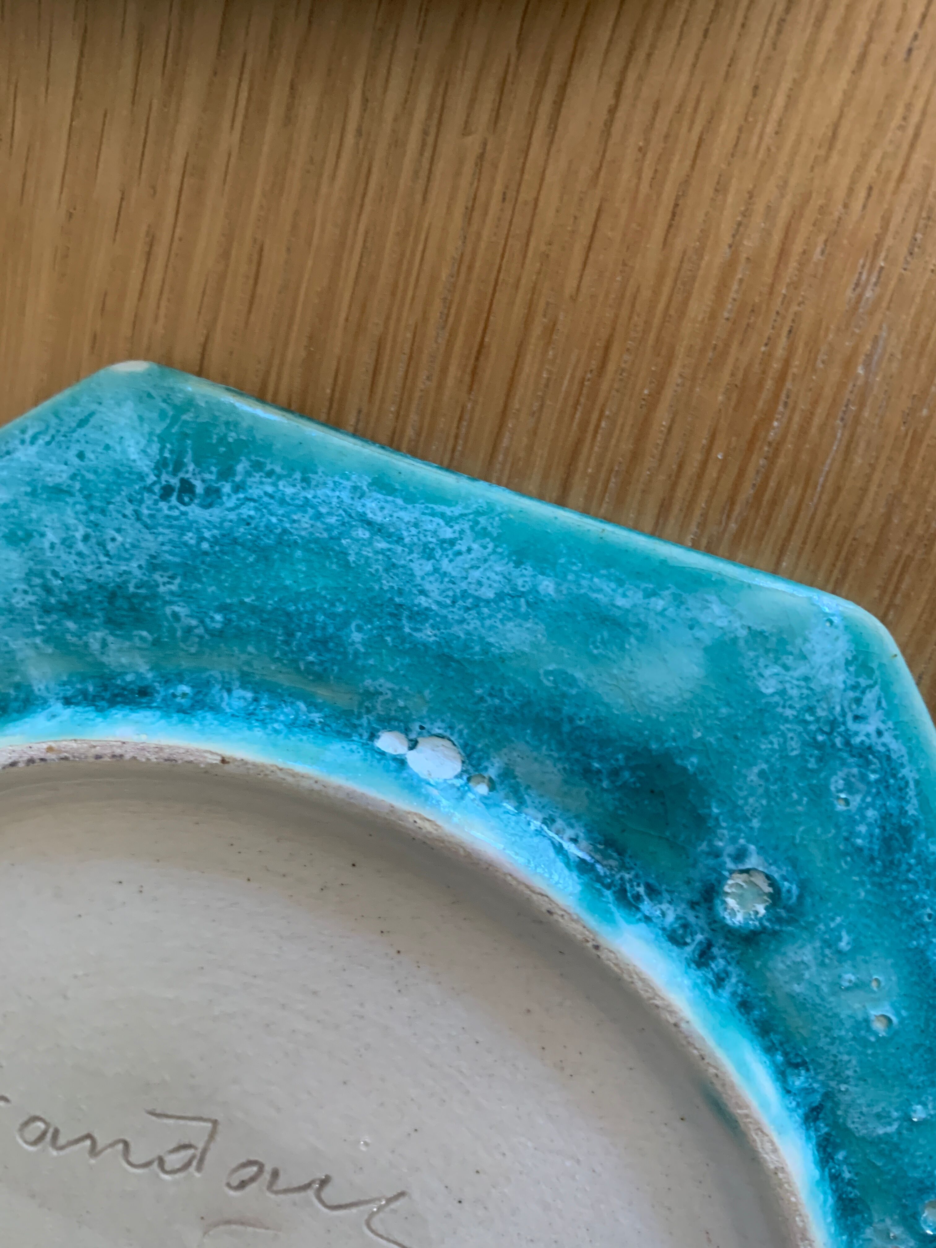Ceramic dishes by Henri Gandais