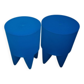 Set of 2 "Bubu 1er" stools by Philippe Starck for XO