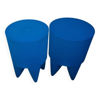 Set of 2 "Bubu 1er" stools by Philippe Starck for XO