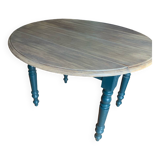 Louis Philippe style round table revamped