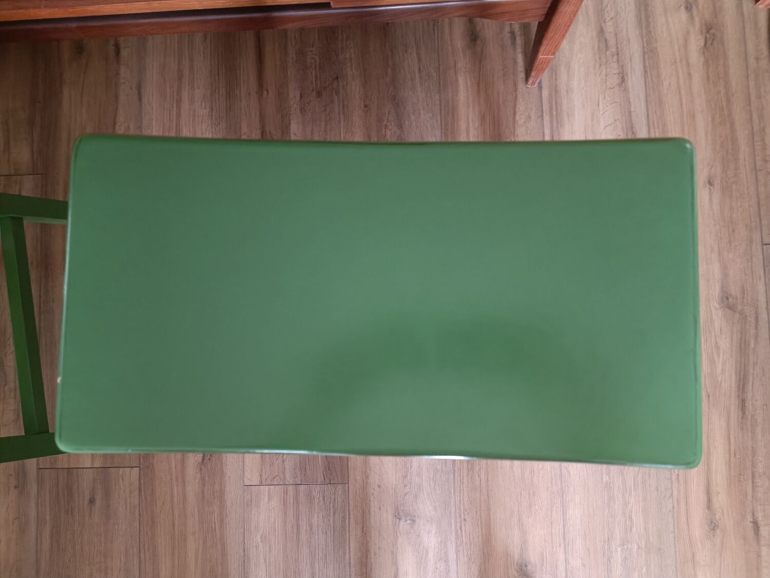 High stool bar green wood