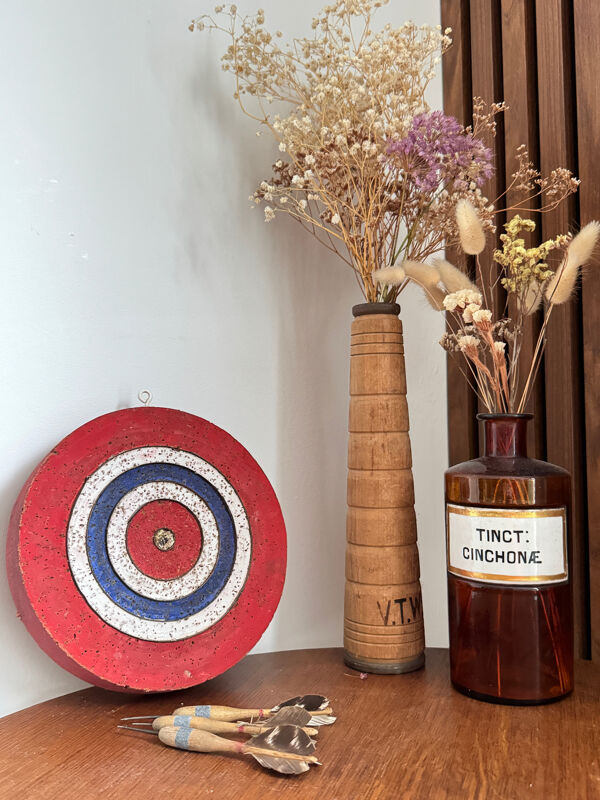 Jeu de fléchettes vintage
