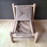 Audoux & Minet Rope Armchair 70s