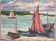 Old painting - Navy: the red sail