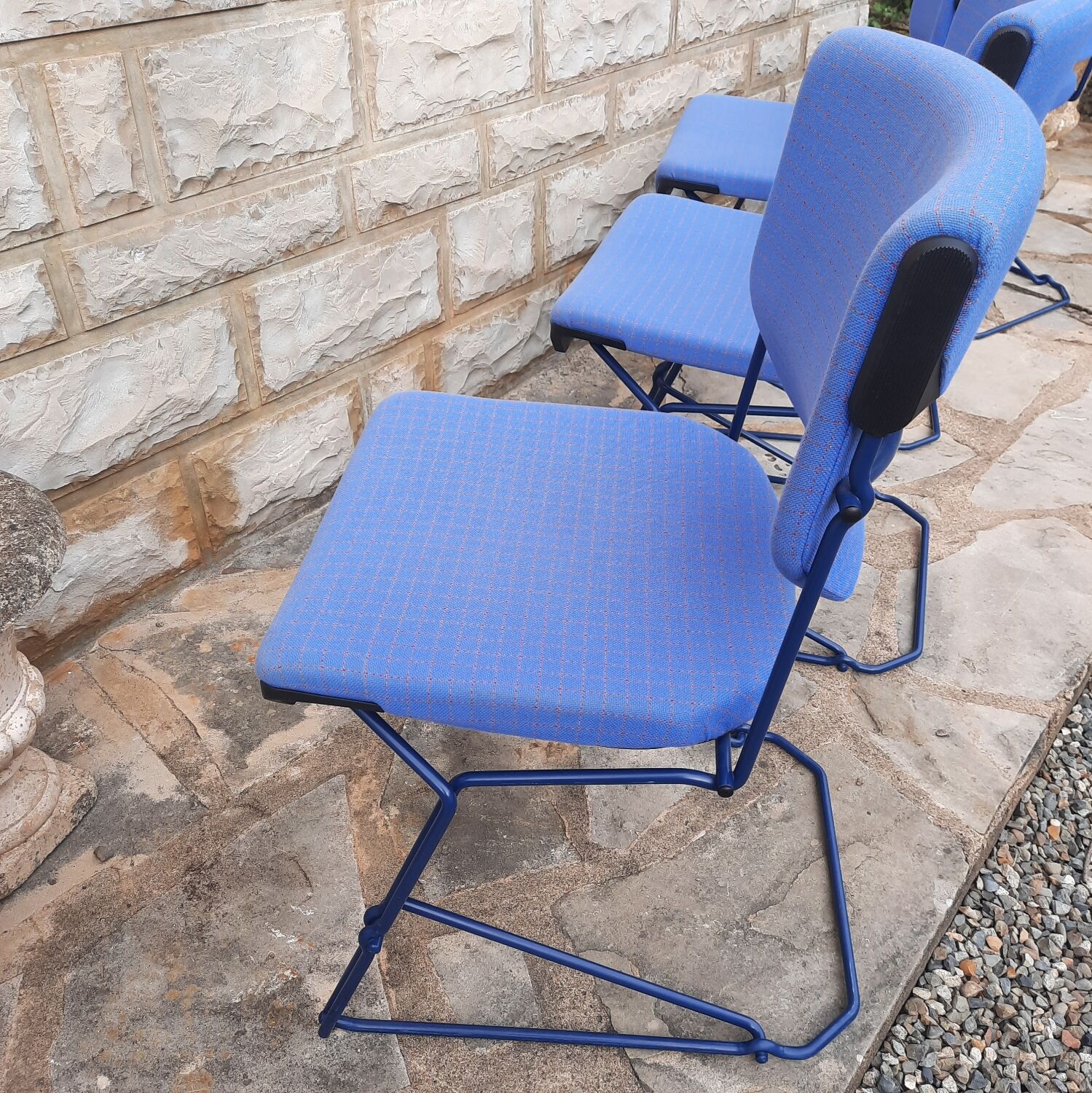 4 Albert Stoll chairs for Giroflex from the 90s