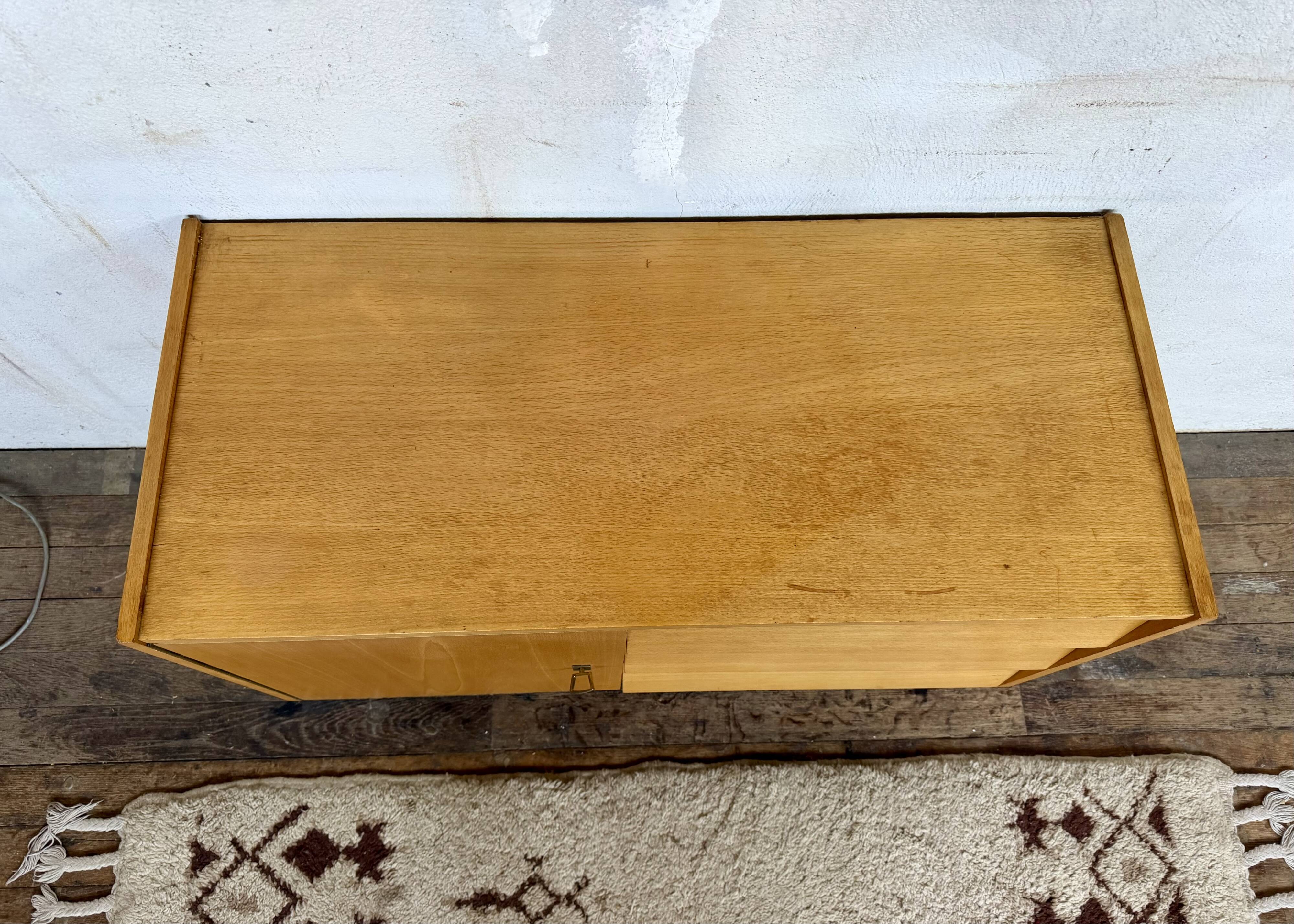 Enfilade meuble tv vintage look scandinave