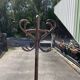 Baumann coat rack on vintage parrot stand