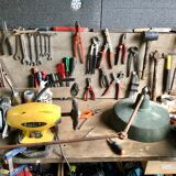 Lampe d'atelier à étau Mazda