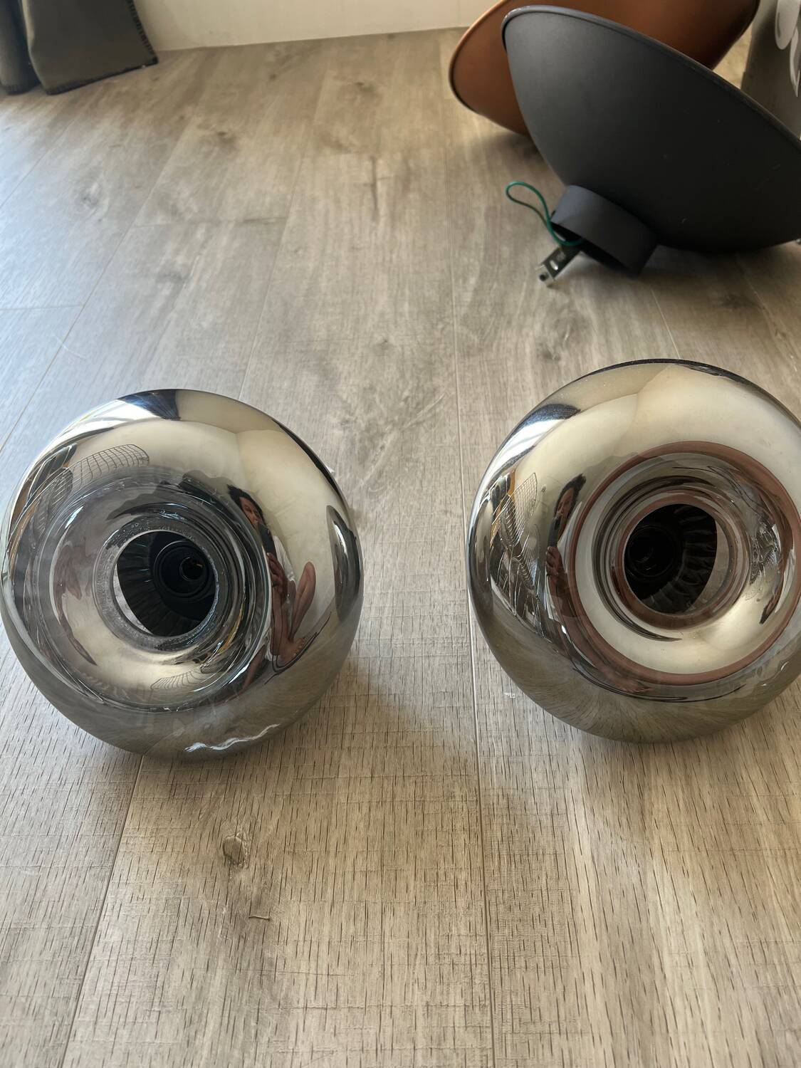 2 wall lights Petite Grace Element Lighting