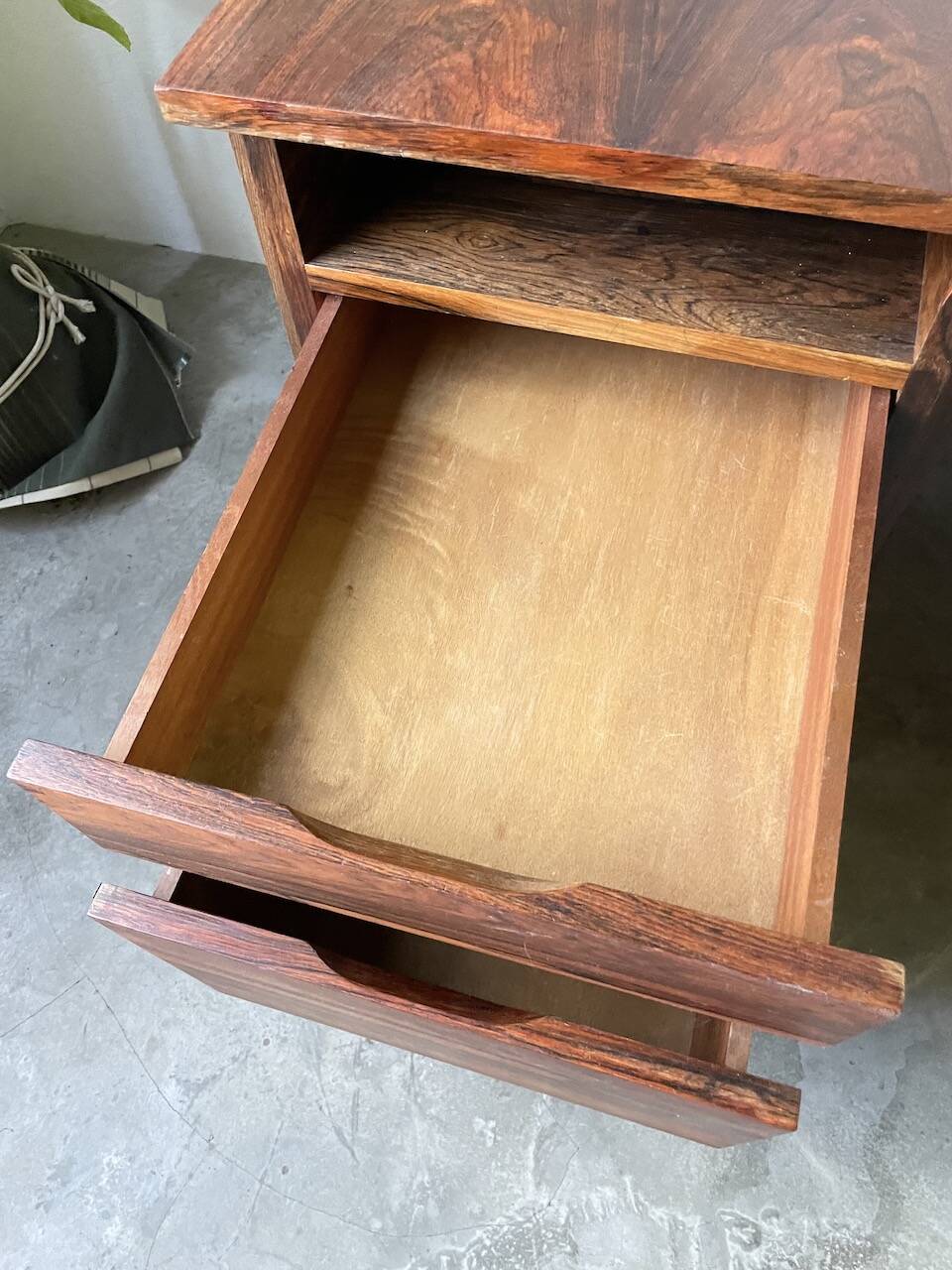 Desk and its Scandinavian rosewood chair