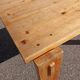 Brutalist style pine table from the 1970s.