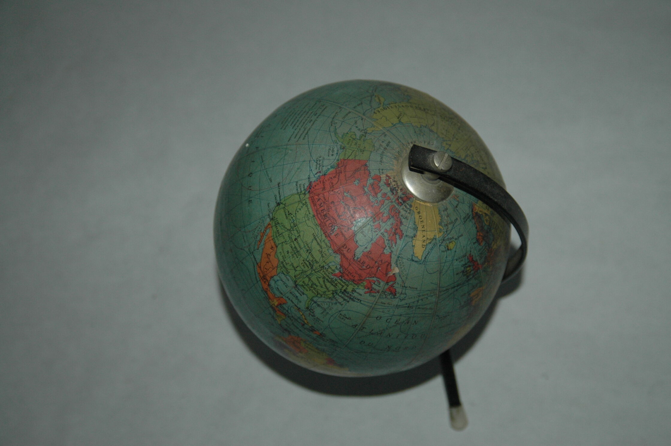 Globe land map George Philip London 1962 design taride 60s