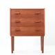 Rare teak chest of drawers by Carl Aage Skov for Munch Møbler / Mid-century Danish modern design / 1960s