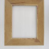 Old grooved natural wood frame - design for 250 x 325 mm subject