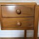 Bureau art deco 108x60 3 tiroirs dessus cuir à changer