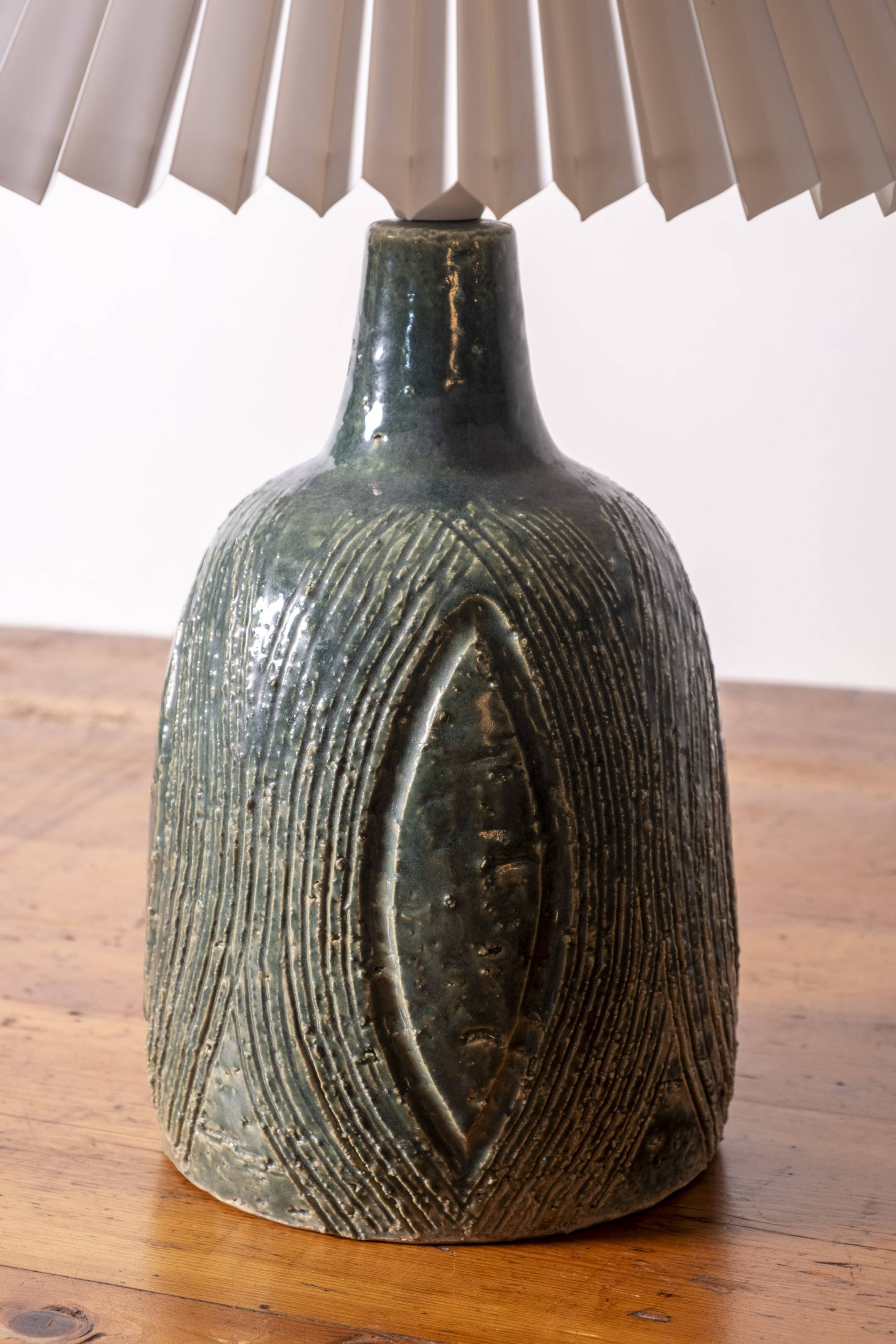 Rare lampe de table de Sejer Keramik, Danemark des années 1960