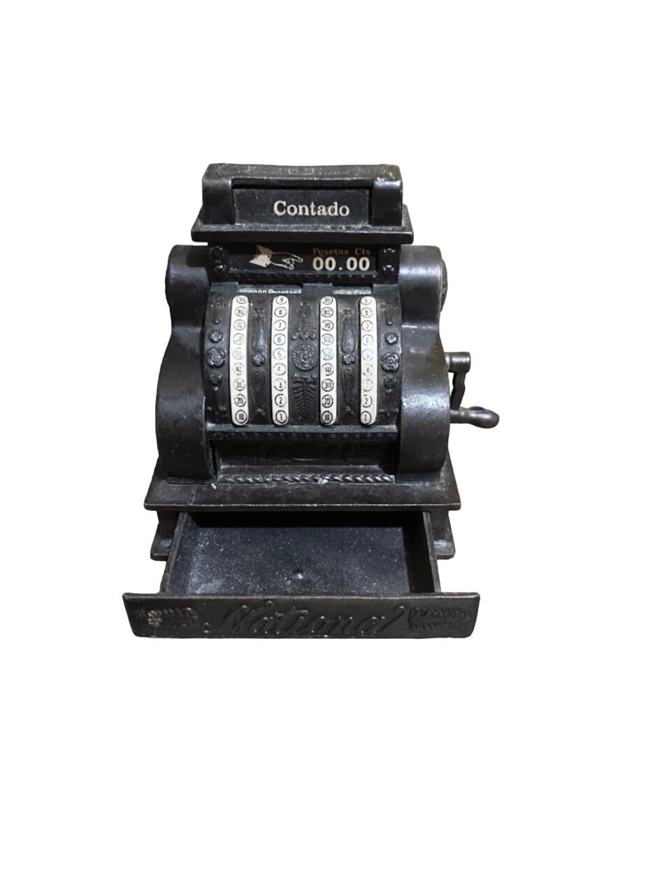 Taille crayon caisse enregistreuse Contado